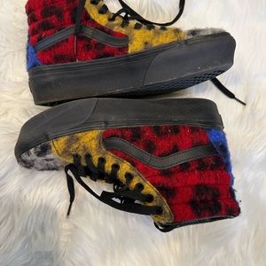 Vans leopard multicolored print
